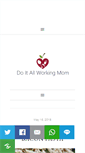 Mobile Screenshot of doitallworkingmom.com
